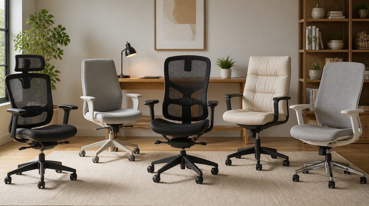Top 5 Home Office Chairs For All-Day Comfort